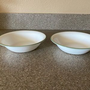 Set of 2 CorningWare Soup or Cereal Bowls